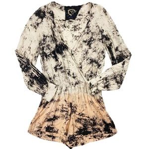 Blue Life Volcano Romper